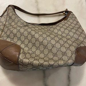 Authentic coated canvas vintage Gucci bag